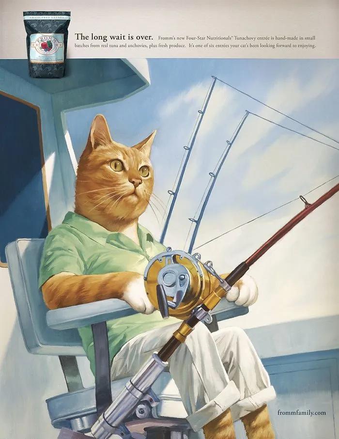 My 51 Favorite Print Ads That Use Cats In A Purrfect Way