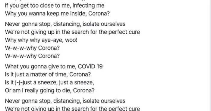 Bored Guy On Lockdown Rewrites 'My Sharona', To 'Why Corona?'