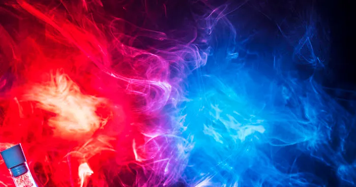 My Pop Art Pandemic Photographs Created Using Colored Flashes And Smoke