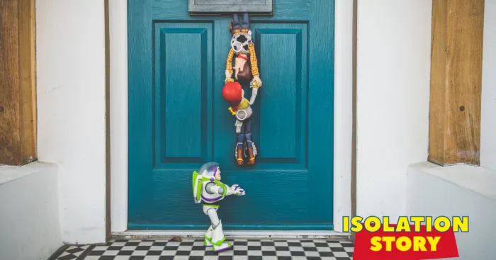 I've Decided To Capture Visual Stories With My Children's 'Toy Story' Toys During Isolation