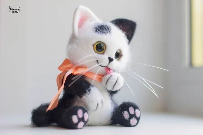 Russian Artist’s Felted Wool Animals Might Stun You With Their Cuteness (67 Pics)