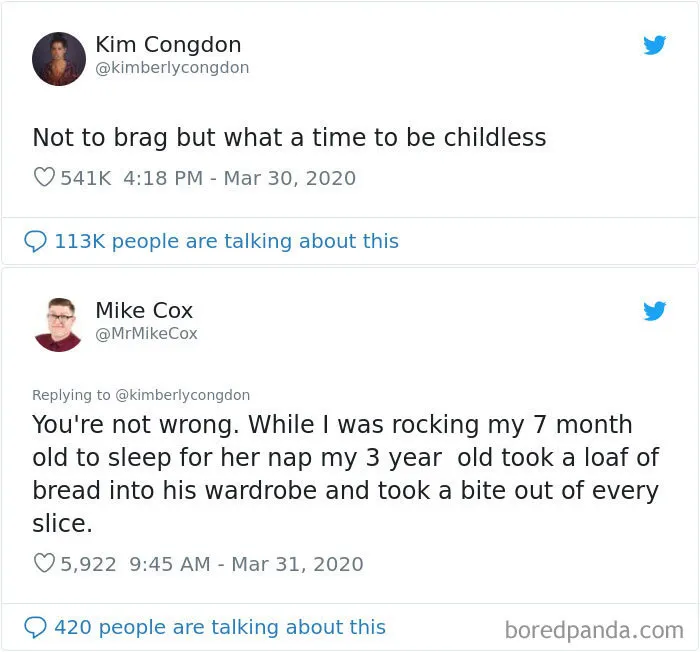 Do You Laugh Or Throw More Bread At Him?