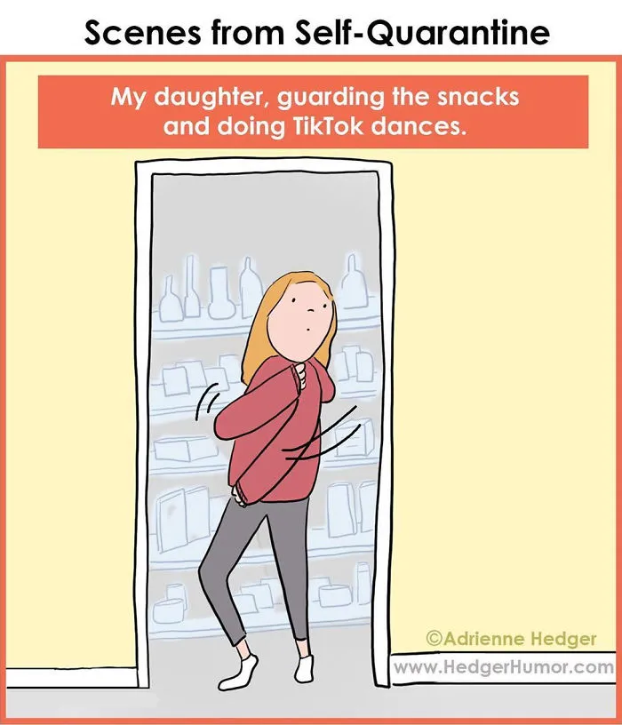 33 Funny Comics About Quarantining With Your Family By Hedger Humor