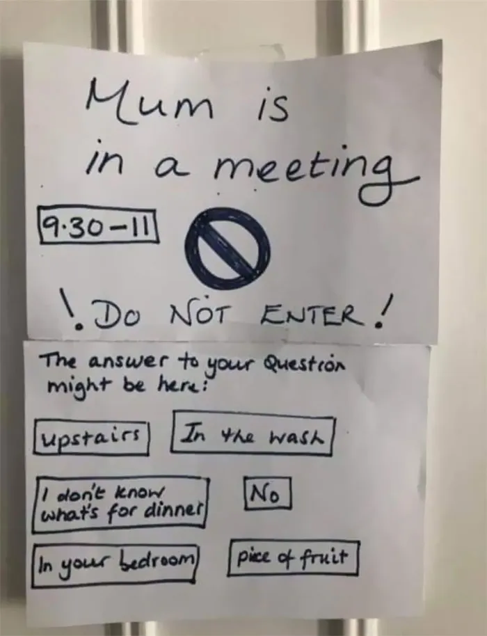 The Joys Of Working From Home