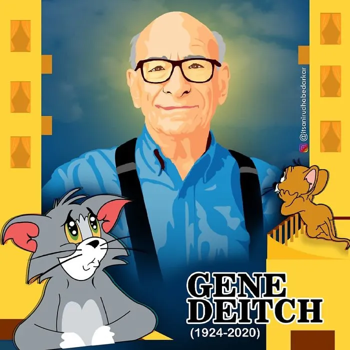 25 Artists Pay Respect To The Late Gene Deitch, The Illustrator Of Tom & Jerry And Popeye