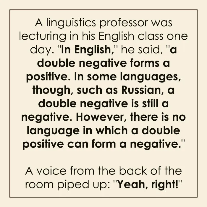 24 Of The Funniest Language Jokes And Puns