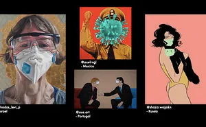 Welcome To The Word’s First Art Exhibition In The Age Of Covid-19