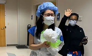Residents Exchange Vows In Front Of Hospital Staff After Their Wedding Gets Canceled Due To Coronavirus
