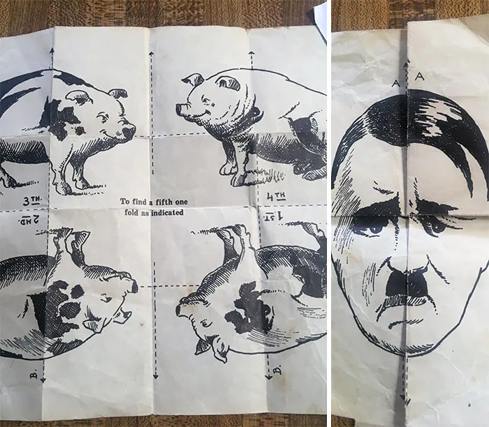 Found In The Pocket Of My Grandpa’s WW2 Bomber Jacket