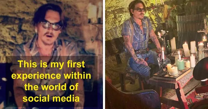 56YO Johnny Depp Joins Instagram For The First Time, Gets 1.8M Followers In One Day
