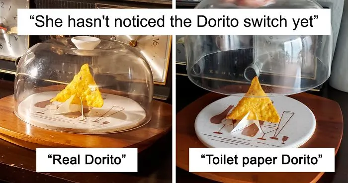 Boyfriend Goes Above And Beyond To Eat The Last Dorito Without His GF Knowing, And His Hilarious Plan Works