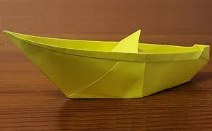 How To Make A Boat Out Of Paper - Origami Boat - Оригами Катер Из Бумаги