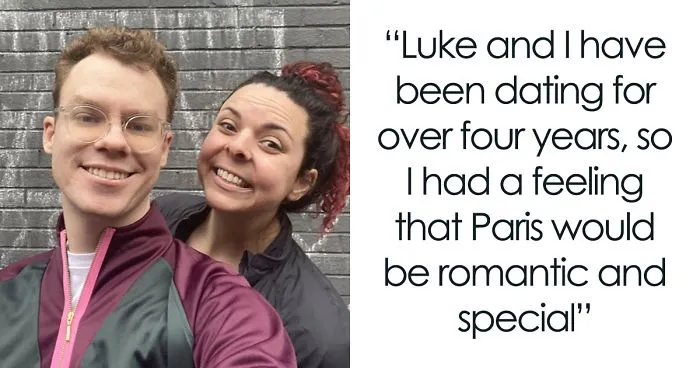 Man Brings Paris To Virginia By Proposing In Front Of A Makeshift Eiffel Tower