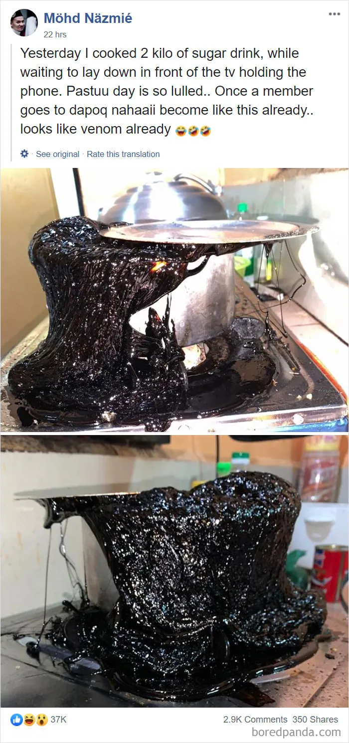 This Viral Malaysian Group Is Dedicated To Epic Cooking Fails And Here Are 30 Of The Worst Ones