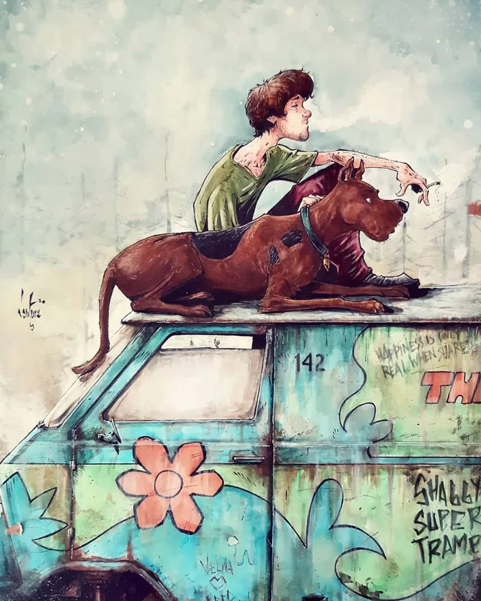 Scooby & Shaggy & Into The Wild