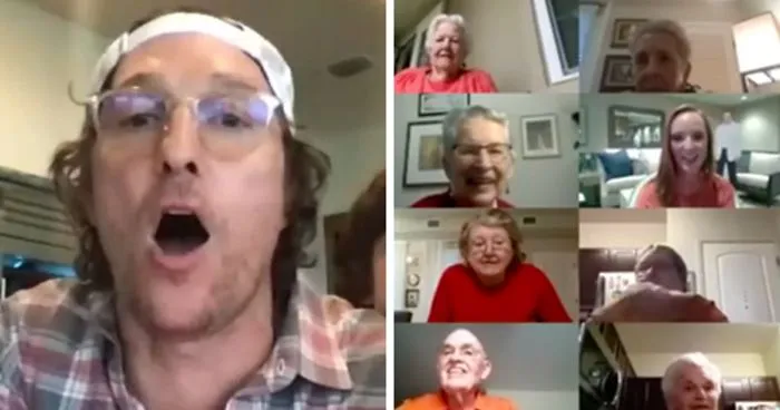 Matthew McConaughey Melts Everyone’s Hearts By Hosting A Bingo Game For Isolating Elders