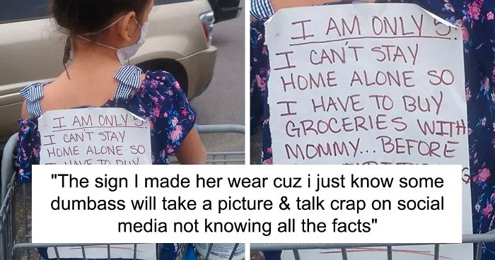 Single Parents Are Relating To This Mom's Rant Over People Who Judge Her For Taking Her Kid Grocery Shopping