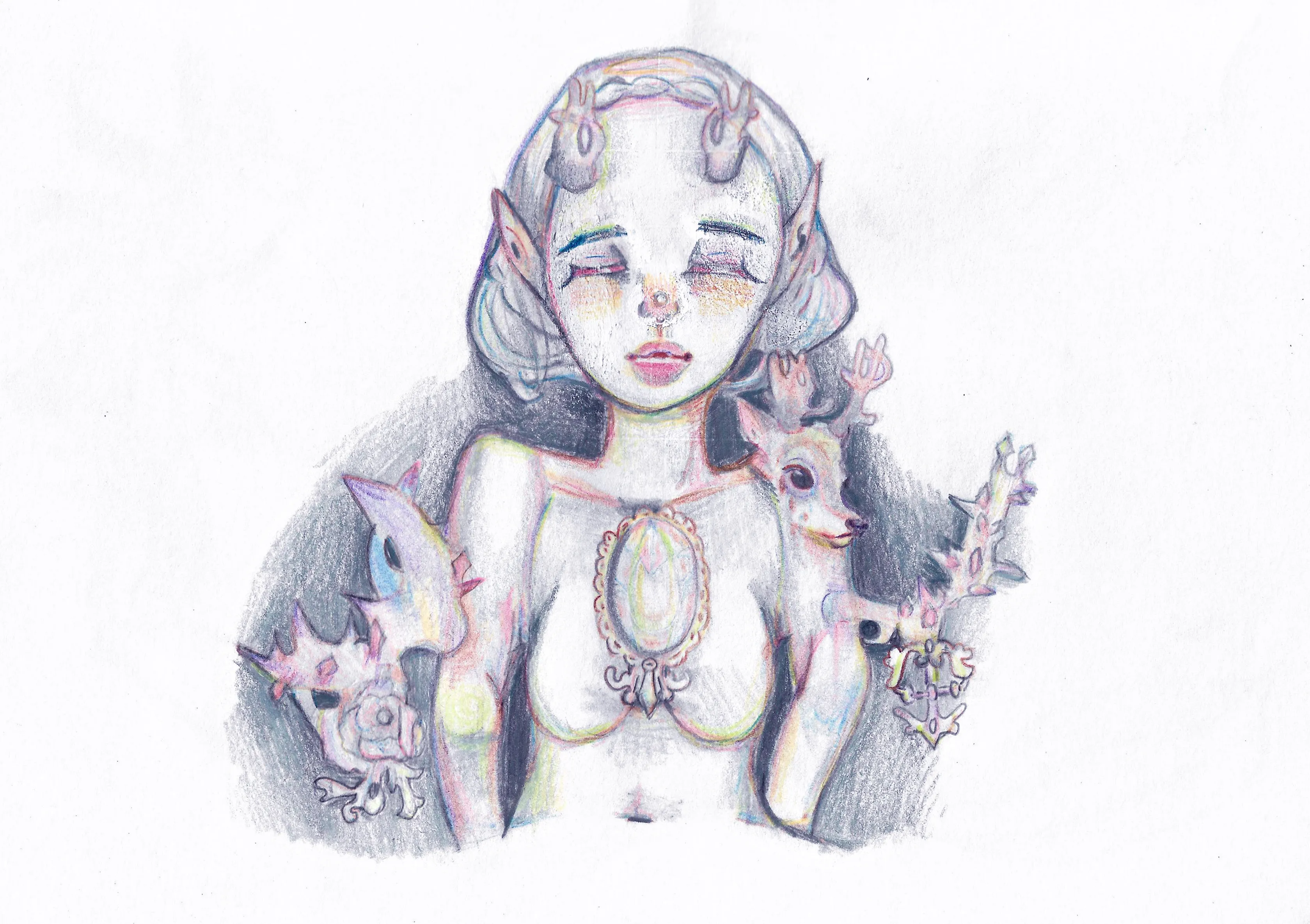 My Sketches Tell Without Or With  "Mental Disorder" , I Ever Forgive Them.