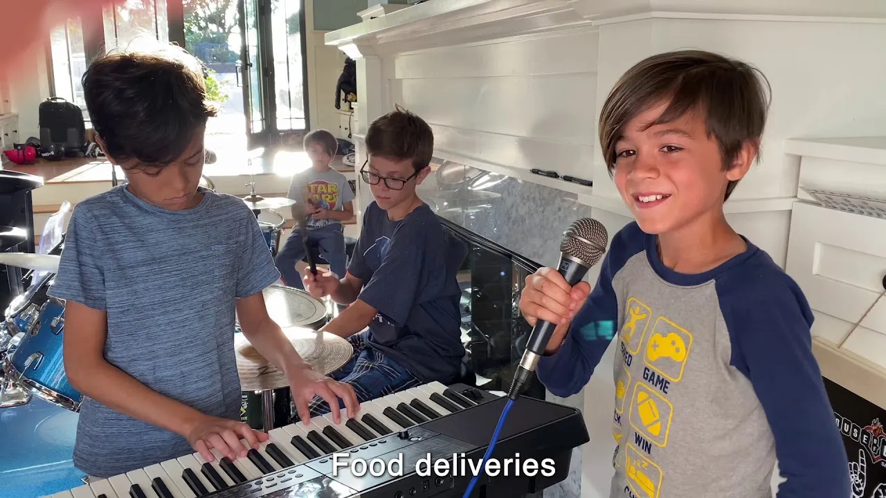 My Kids Made This Song To Thank The Heroes On The Front Lines!