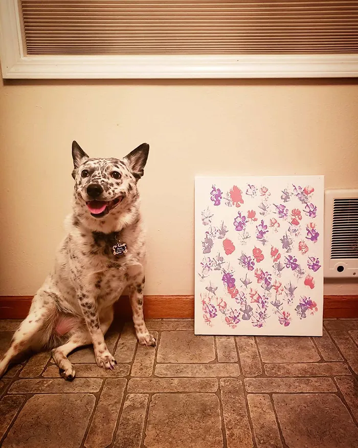 30 Adorable Works Of Art Made By Even More Adorable Pawcassos