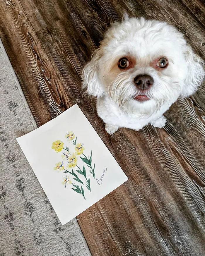 30 Adorable Works Of Art Made By Even More Adorable Pawcassos