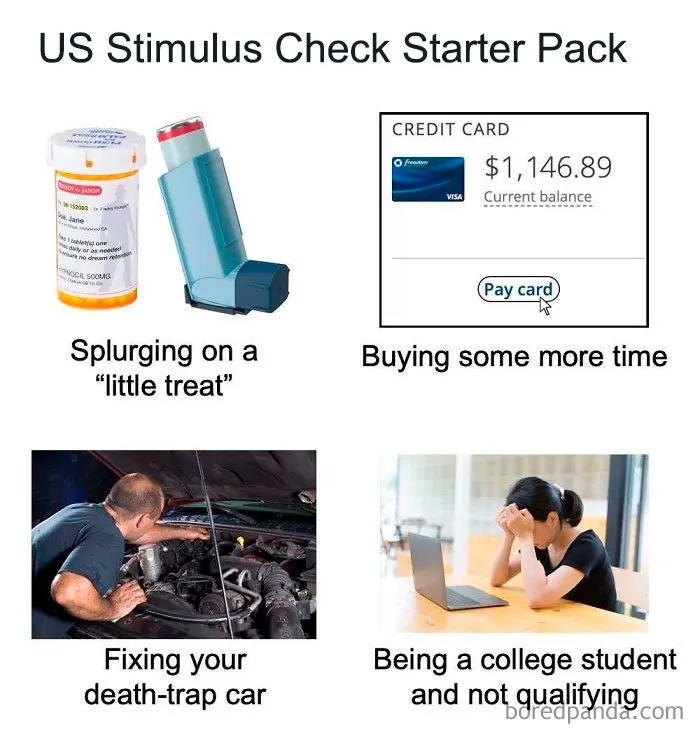 Americans Are Making Jokes About The $1,200 Stimulus Checks And Here's 33 Of The Best Ones