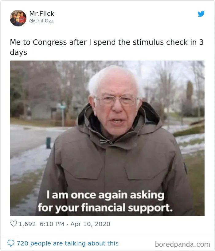 Americans Are Making Jokes About The $1,200 Stimulus Checks And Here's 33 Of The Best Ones