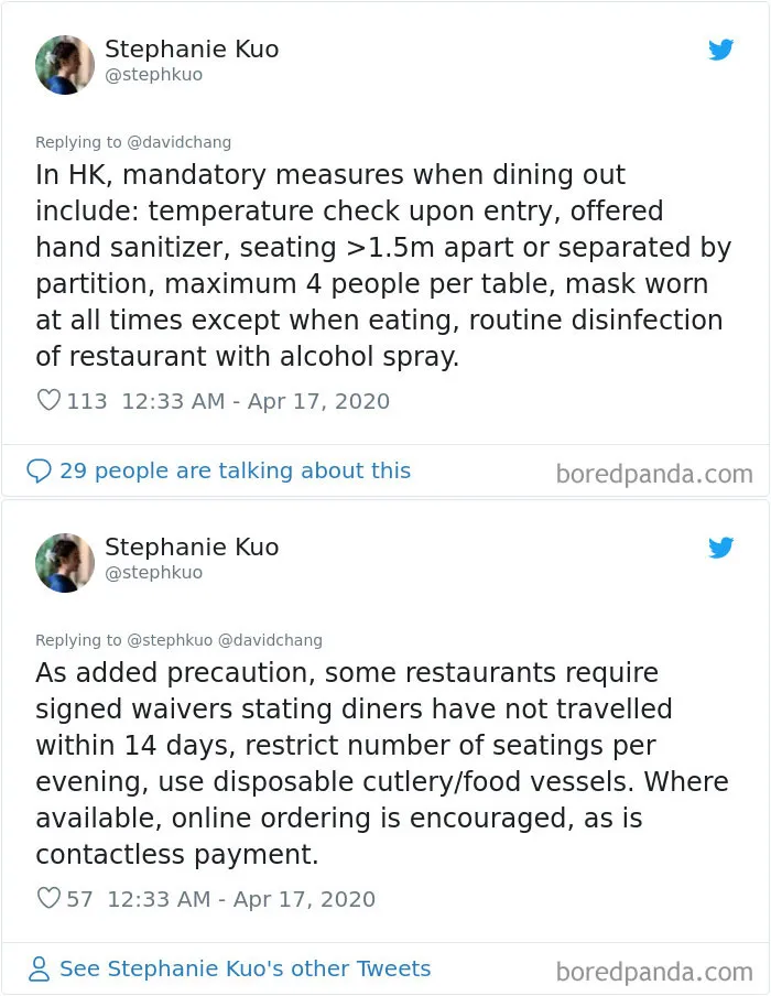 People From East Asia Share Their Post-Quarantine Restaurant Experiences To Show Westerners What To Expect