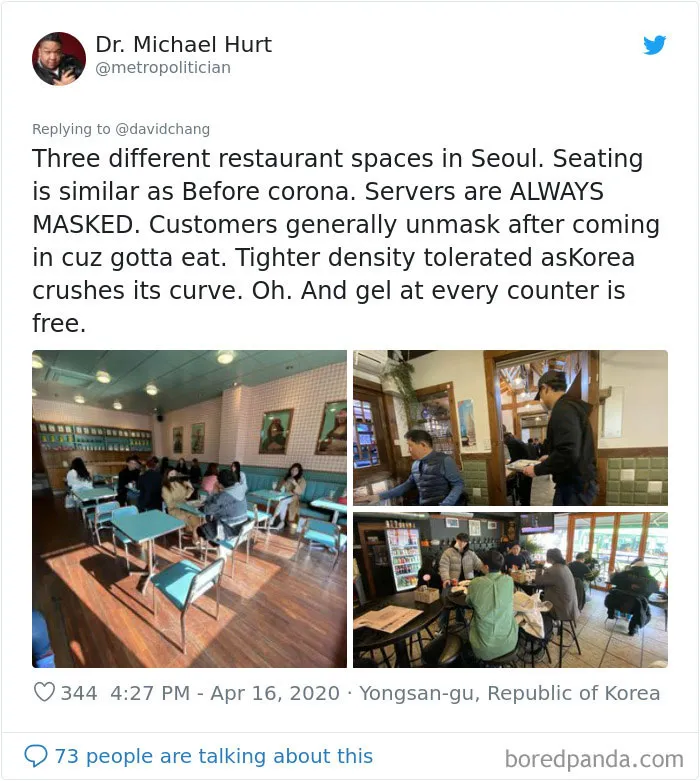 People From East Asia Share Their Post-Quarantine Restaurant Experiences To Show Westerners What To Expect