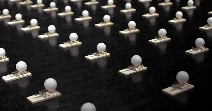 This Ad Explains The Need To Flatten The Curve With Ping-Pong Balls And Mousetraps