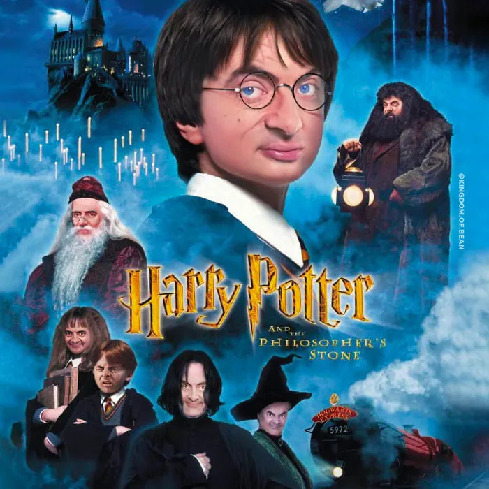 Elenco de Harry potter como Mr. Bean