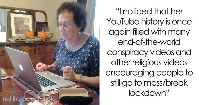This Person Has Been Secretly Logging Into Their Mom's YouTube Account To Help Her Continue With Her Normal Life During The Pandemic