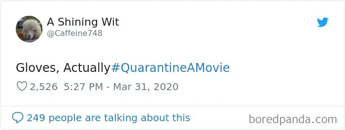 30 Of The Funniest Answers To Jimmy Fallon's Challenge To 'Quarantine A Movie'