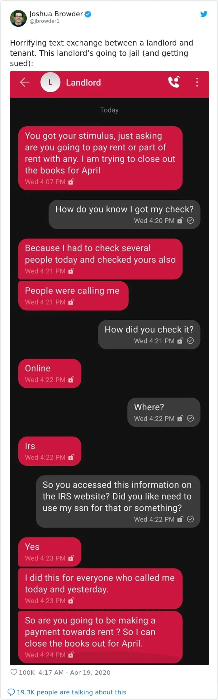 Apparently Landlords Aren’t Above The Law