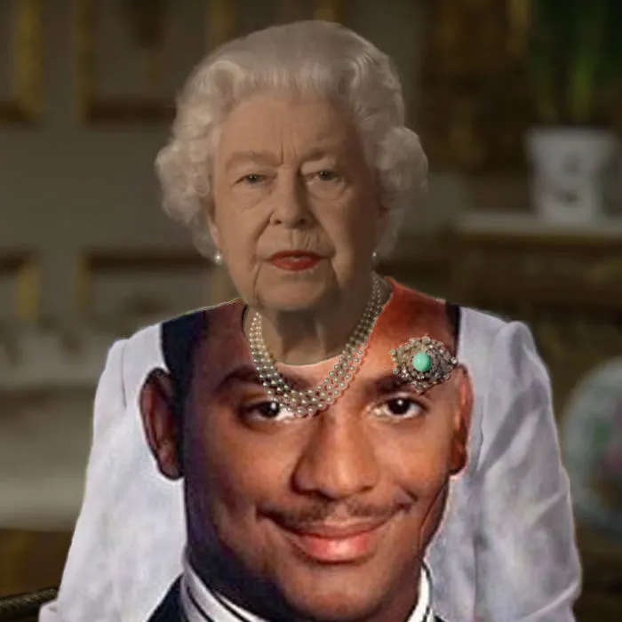 The Queen Of England Gives A Speech In A Green Dress And The Photoshoppers Know What To Do (35 Pics)