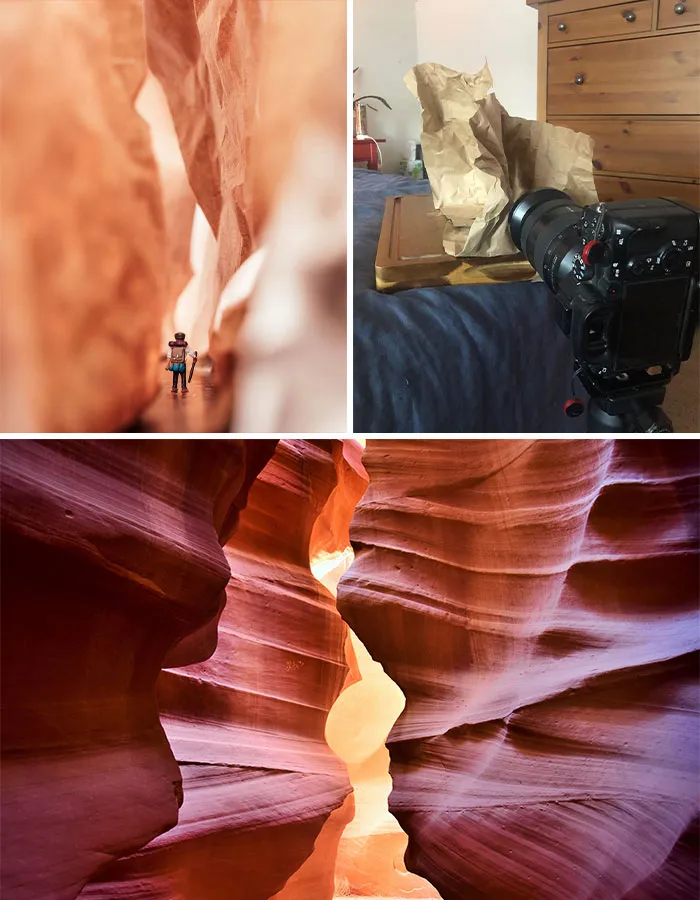Travel Photographer Shoots Incredible Nature Photos With Household Items And Optical Illusions (12 Pics)