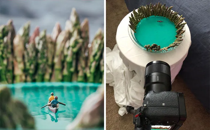 Travel Photographer Shoots Incredible Nature Photos With Household Items And Optical Illusions (12 Pics)