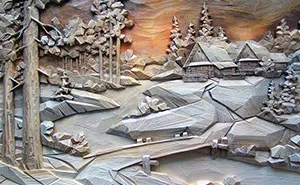 Russian Wood Carver Sculpts Incredibly Detailed Pictures (55 Pics)