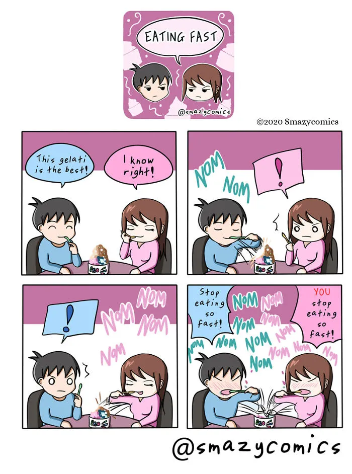 We Call Ourselves A Smazy (Smart And Lazy) Couple And Here Are Our Adventures (58 Comics)