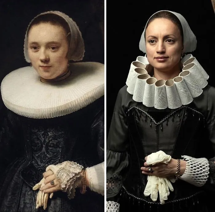 People Are Recreating Paintings In This Dutch Instagram Account And Here Are 30 Of The Best Ones
