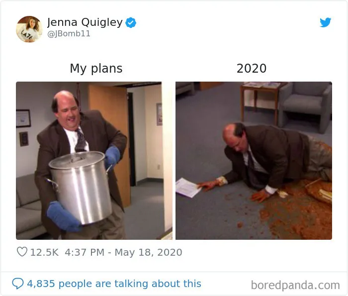 People Make Hilarious "My Plans vs. 2020" Memes And Here Are 30 Of Them