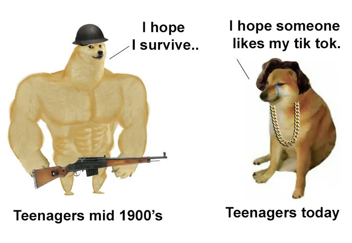 30 Of The Most Savage Yet Somewhat Accurate 'Then Vs. Now' Doge Memes