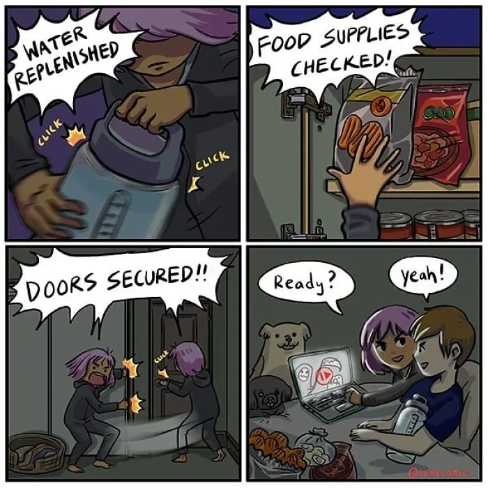 40 Relatable Slice-Of-Life Comics By Lome