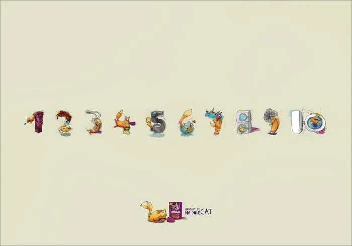 My 51 Favorite Print Ads That Use Cats In A Purrfect Way
