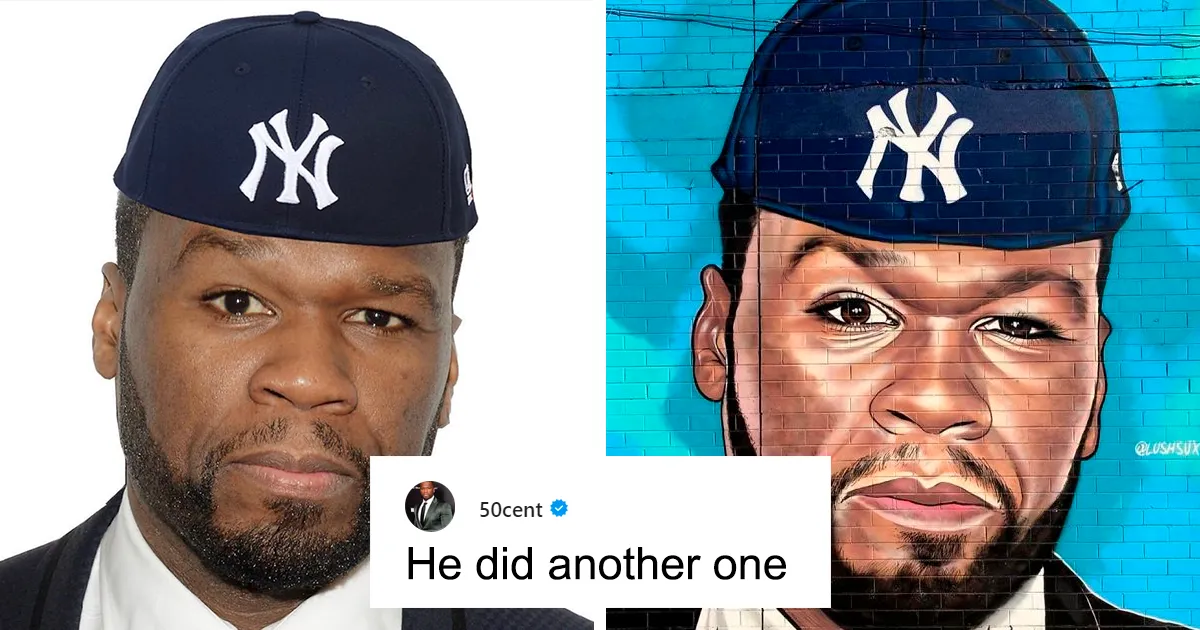 This Street Artist Can't Stop Trolling 50 Cent And The Rapper Is Getting Increasingly 'Irritated' By It