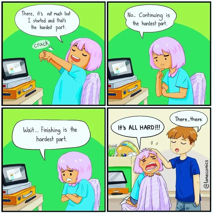 40 Relatable Slice-Of-Life Comics By Lome