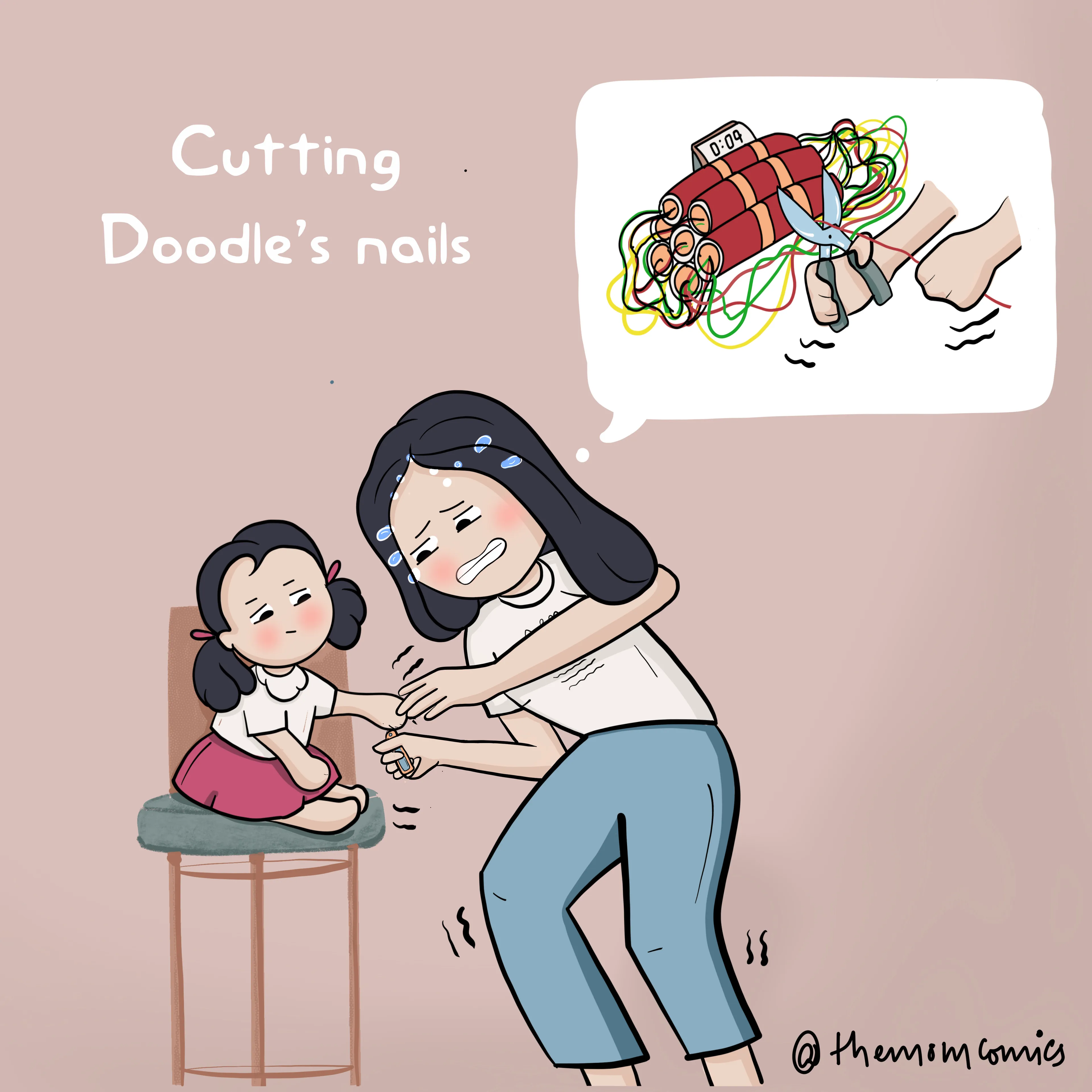 Cutting My Toddler’s Nails