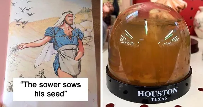 30 Of The Most Bizarre Things Posted On "Thrift Store Art"
