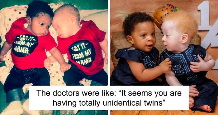Mom Of Black And White Twins Often Gets Asked Which One Of The Boys Is Hers