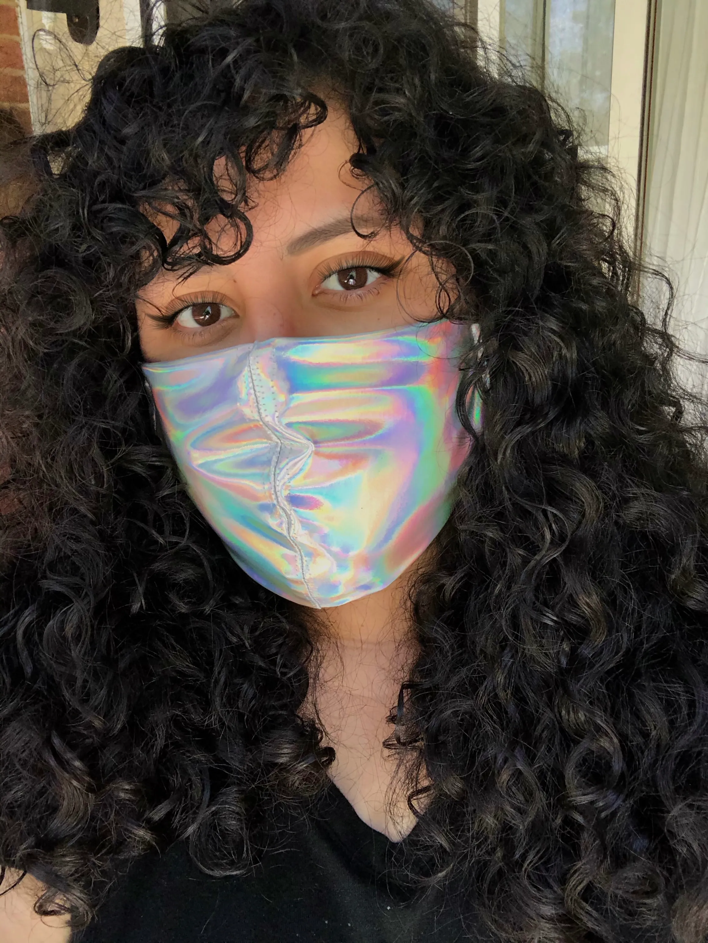 I Made Some Super Cool Holo Face Masks For Pride Month